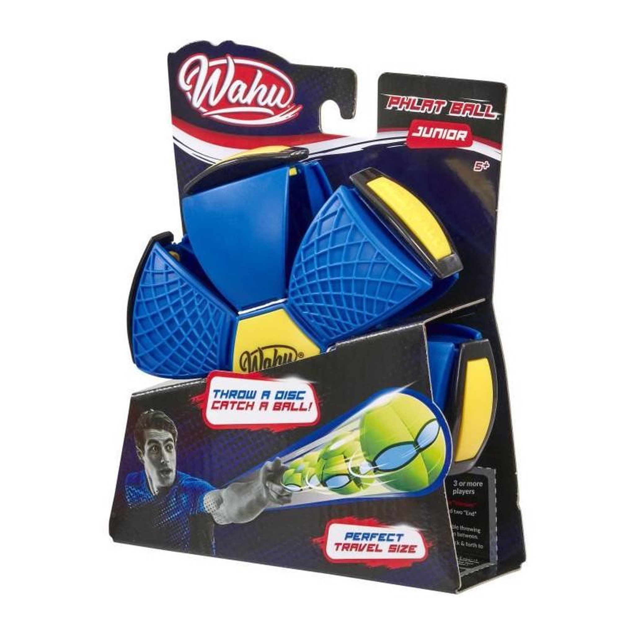 Voir la diapositive 2 : GOLIATH Wahu Phlat Ball Junior Blue - Jeu d'extérieur - GOLIATH