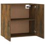 Voir la diapositive 5 : VIDAXL Armoire murale Chene fume 60x31x60 cm Bois d'ingenierie