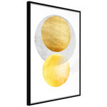 Paris Prix Affiche Murale Encadrée  Eclipse. Coloris disponibles : Noir, Jaune