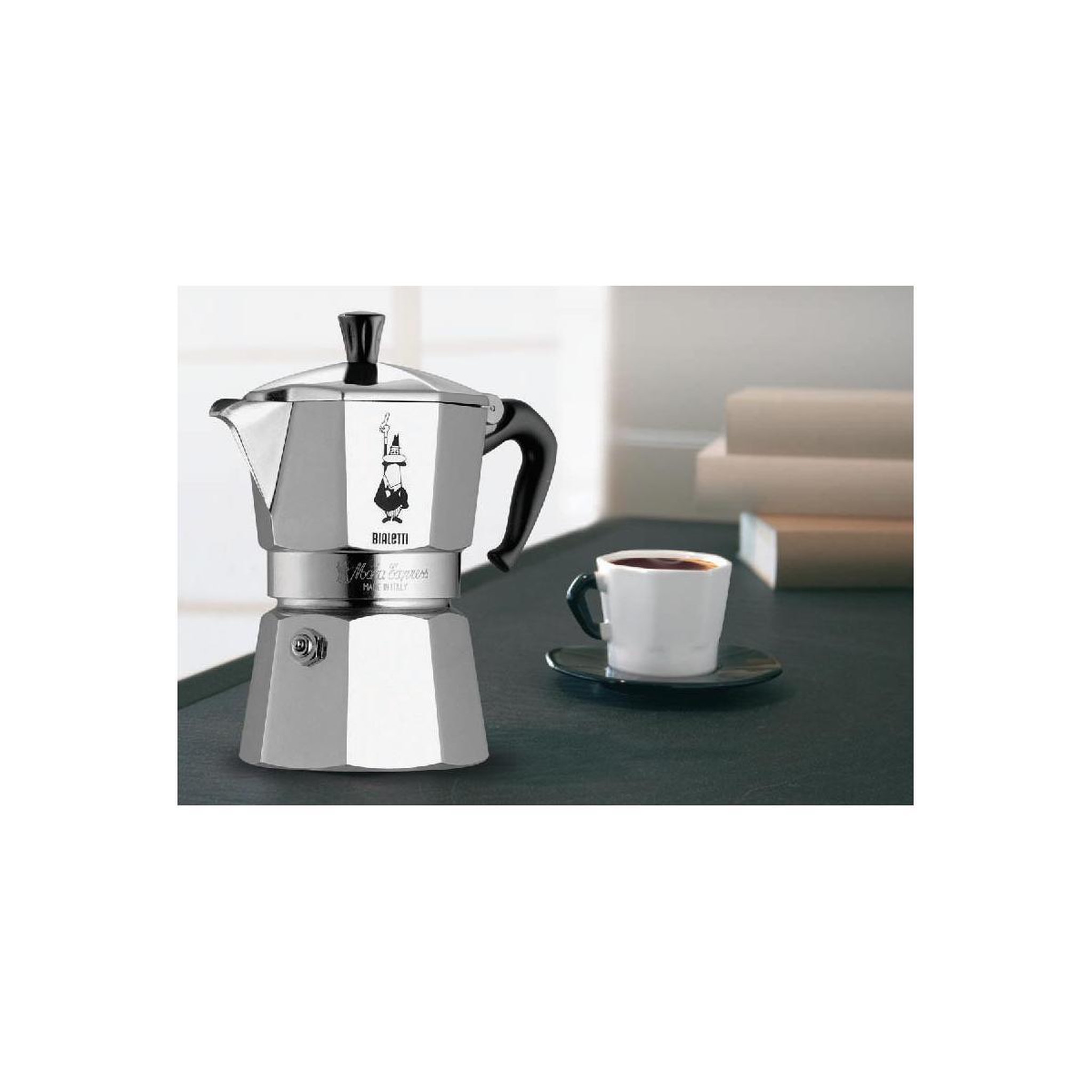 Voir la diapositive 3 : BIALETTI Bialetti Moka Express 1 Cafetière à moka Aluminium