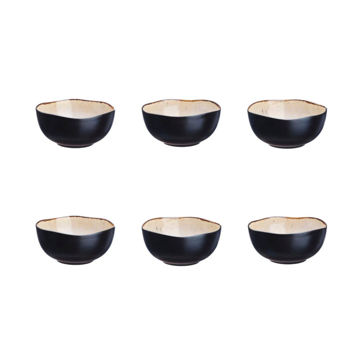 BJORN Bol IRIS Ø12cm - 6 pièces - Blanc ivoire