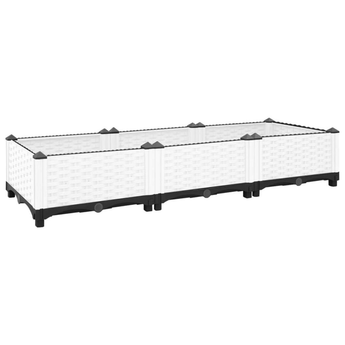 VIDAXL Lit sureleve 120x40x23 cm Polypropylene