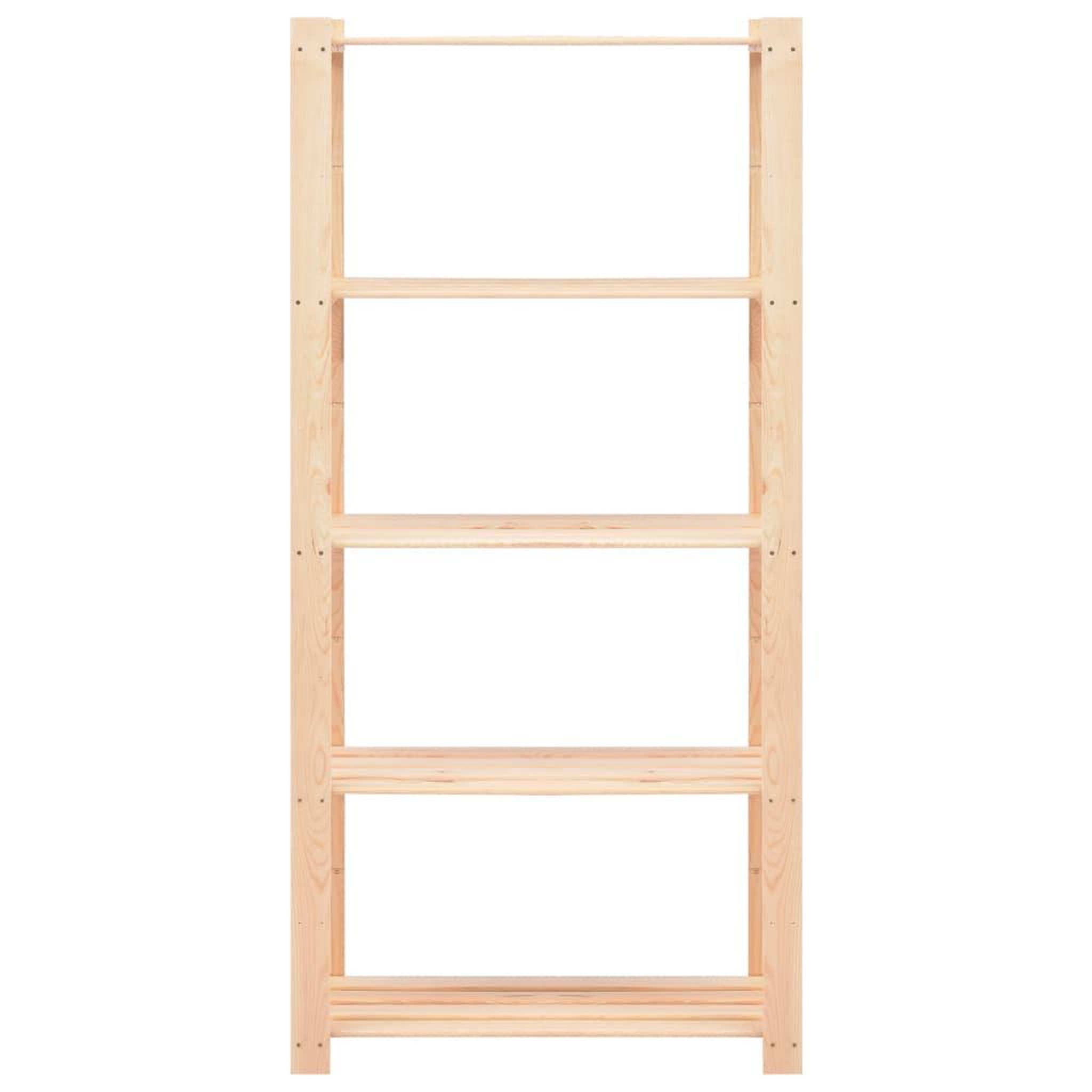 Voir la diapositive 4 : VIDAXL Etageres de rangement a 5 niveaux 10pcs 80x38x170 cm Pin 250 kg