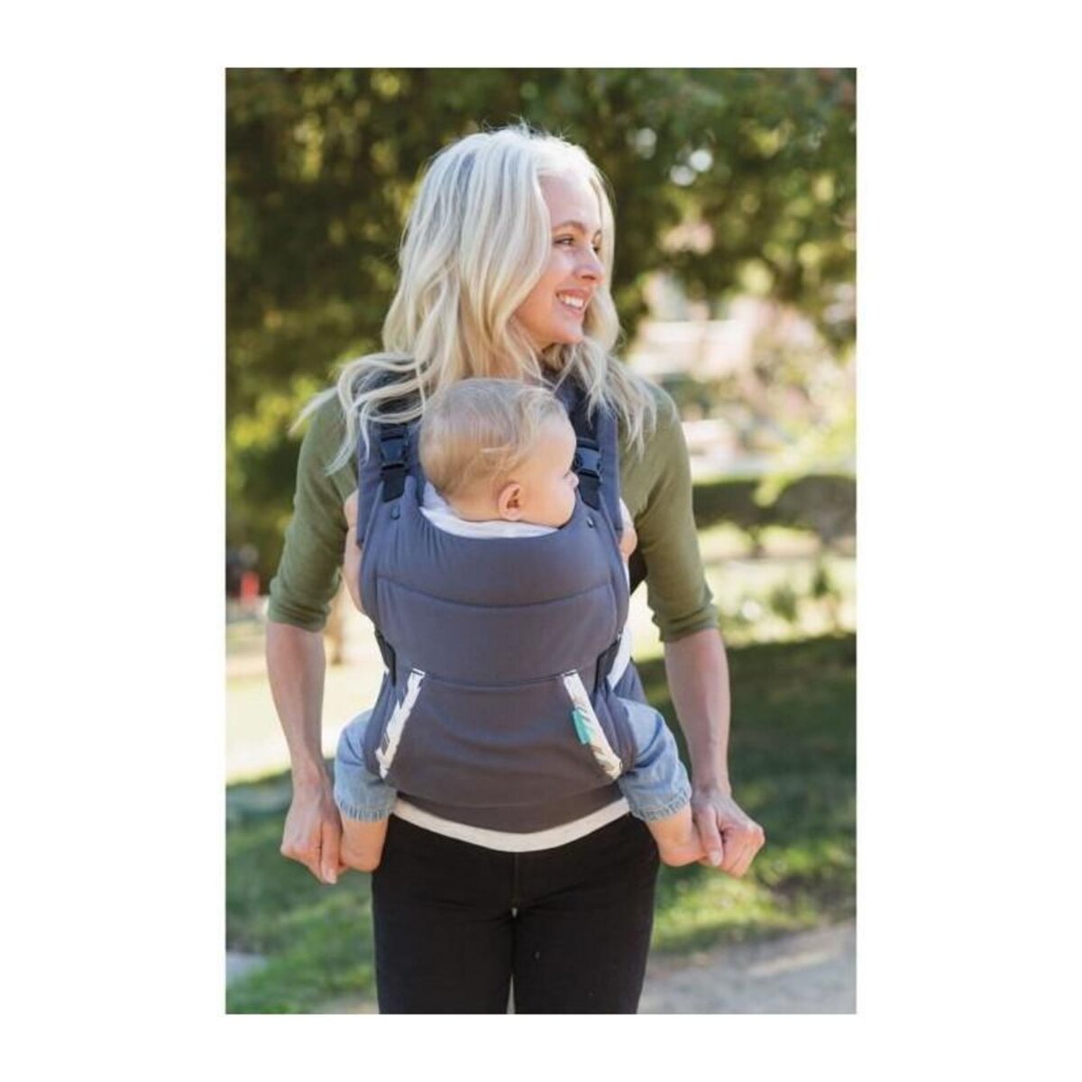 INFANTINO Porte-Bébé INFANTINO Cuddle Up Renard - 2 modes : ventral face et dorsal