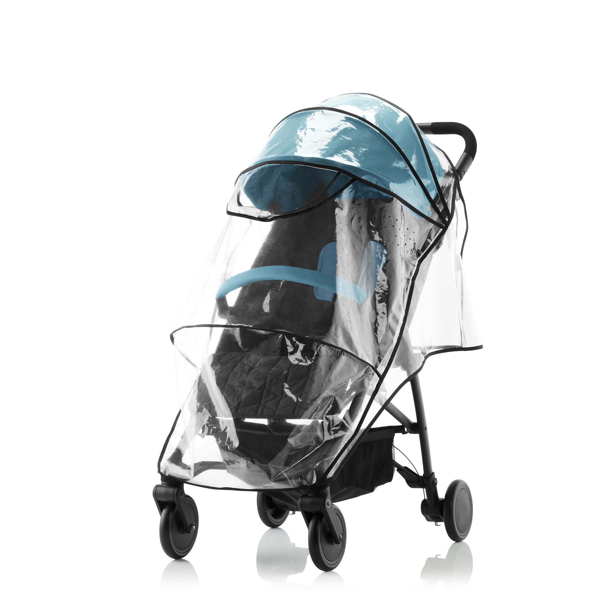 Housse De Pluie Pour Poussette - Protection Transparente Respirante, Toutes Tailles, Résistante Intempéries | Pour Sorties Ville Parc
