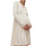 VERO MODA MATERNITY Robe  Femme Vero Moda Maternity Rib. Coloris disponibles : Beige