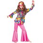 FUNNY FASHION Chemise hippie fleurs - Enfant - 5/6 ans (110 à 116 cm)