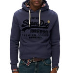 SUPERDRY Sweat  Homme Superdry Vl Tonal Relaxed. Coloris disponibles : Bleu