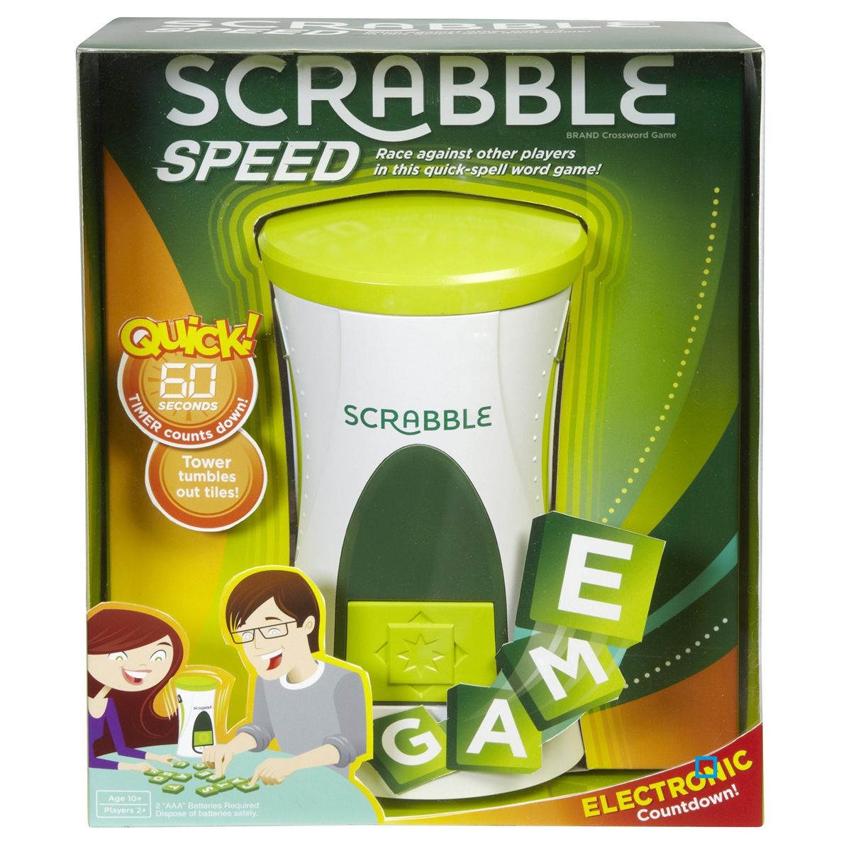 MATTEL Jeu Scrabble Flash