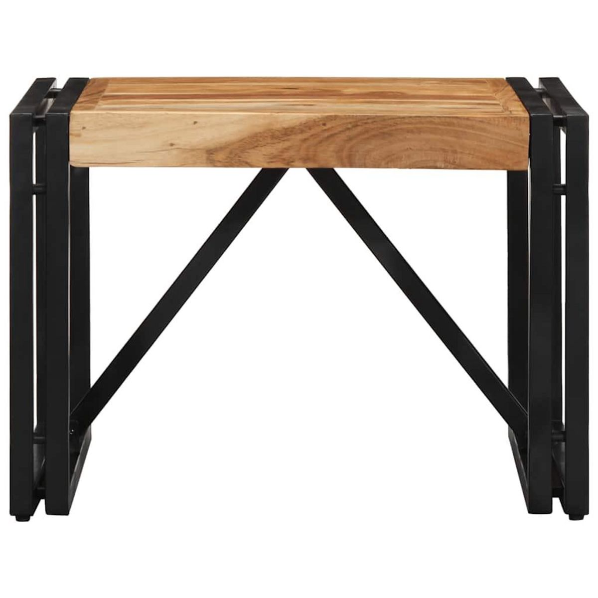 VIDAXL Table basse 50x50x35 cm bois massif d'acacia