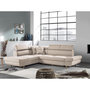 Voir la diapositive 4 : BEST MOBILIER Linea - canapé d'angle gauche convertible - 5 places - avec têtières