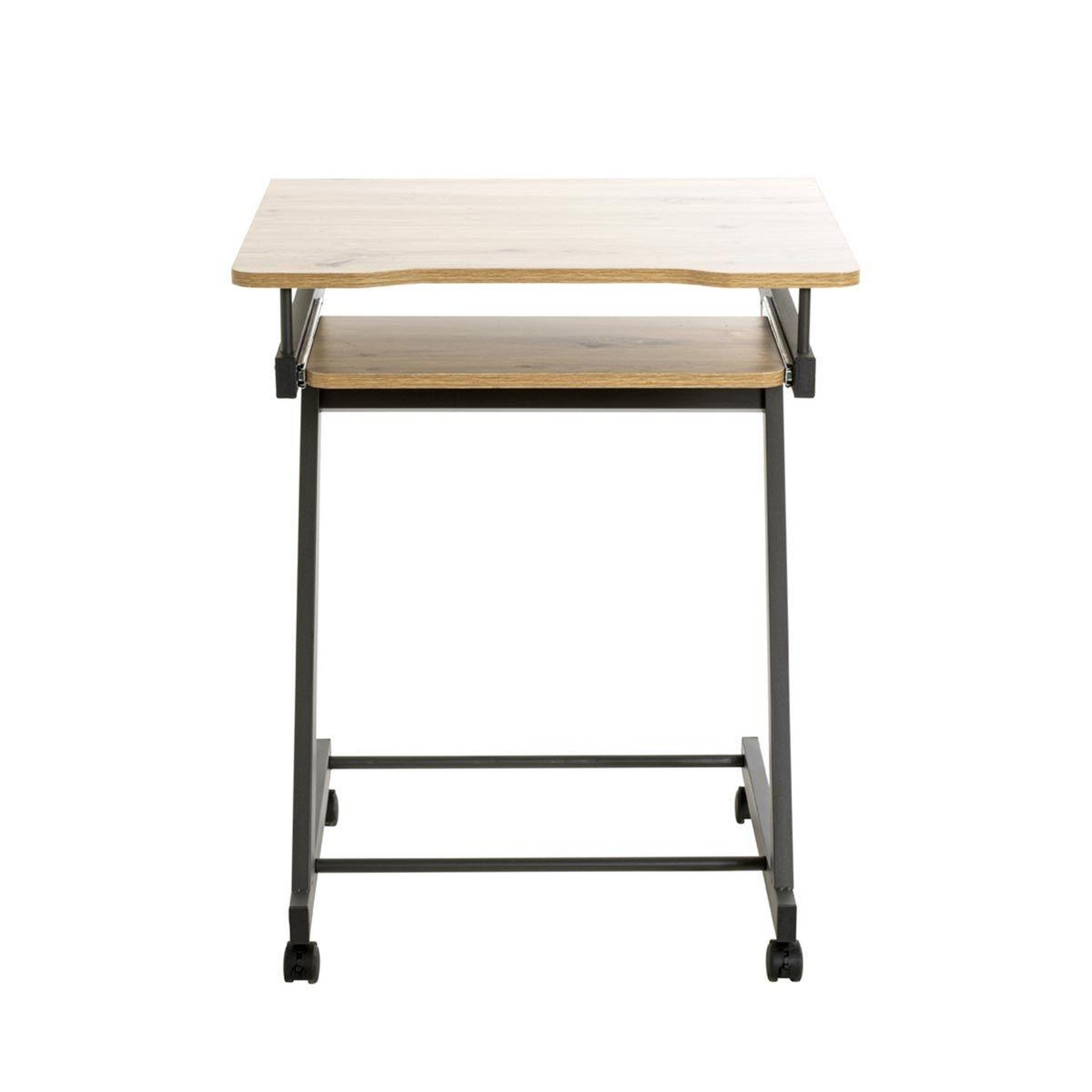 Voir la diapositive 2 : Paris Prix Bureau design  admira  75cm chêne & anthracite