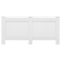 Voir la diapositive 4 : VIDAXL Cache-radiateurs 2 pcs Blanc 172x19x81,5 cm MDF