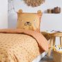 Voir la diapositive 1 : TODAY Parure housse de couette enfant coton 57 fils LION