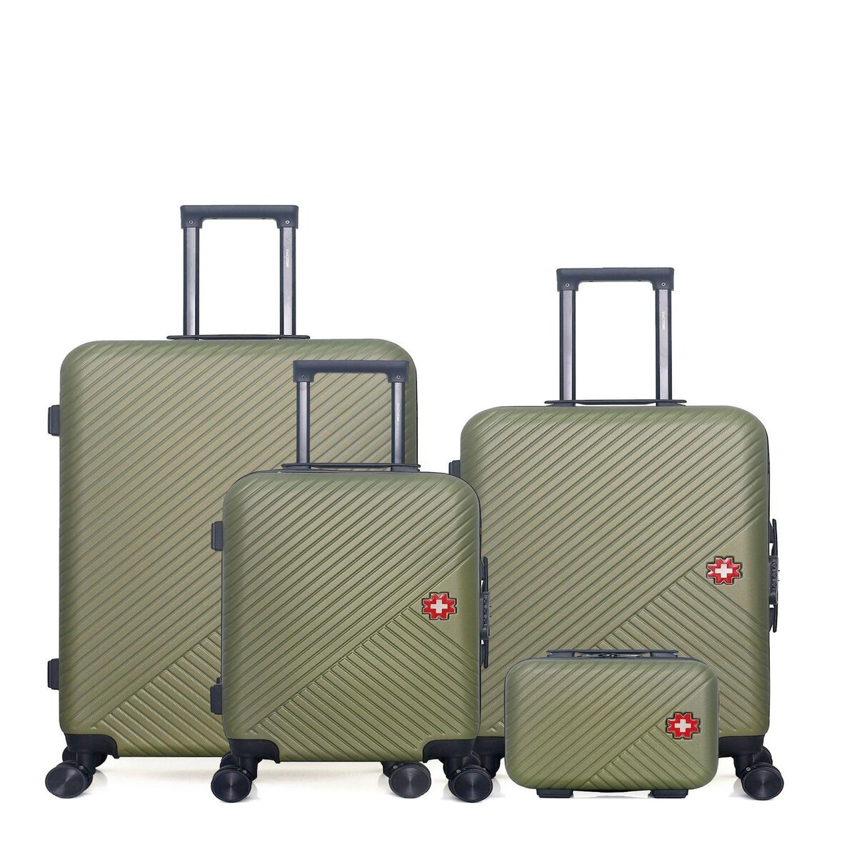 SWISS KOPPER SWISS KOPPER - LOT DE 4 - Valises grand format, weekend, cabine et vanity SPIEZ