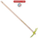 OUTILS PERRIN Serfouette panne & fourche forgée manche 100cm - Kiwi