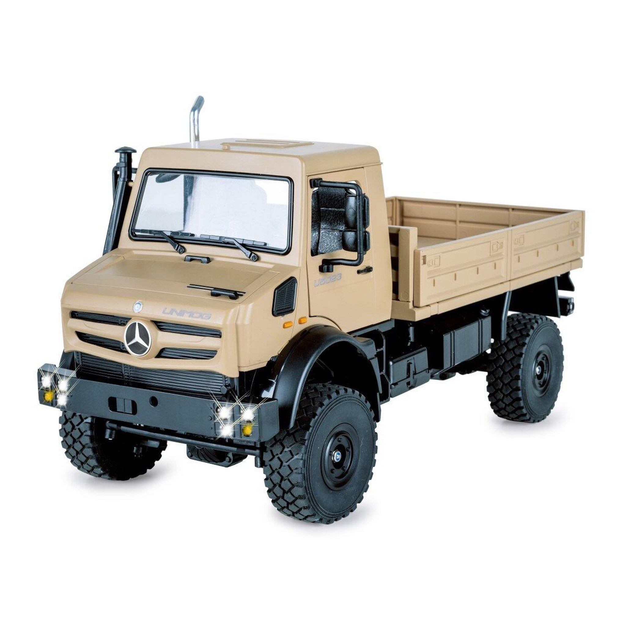 Jamara Mercedes Unimog U5023 1:14 beige télécommandé