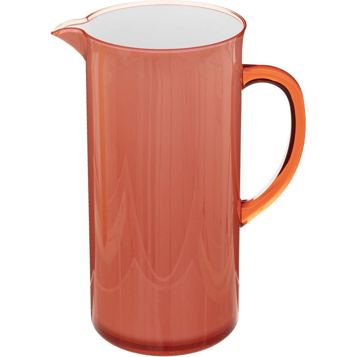 Pichet plastique rose 