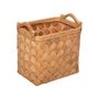 Voir la diapositive 4 : Paris Prix Lot de 3 Paniers de Rangement  Bois  37cm Caramel
