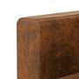 Voir la diapositive 4 : VIDAXL Canape a 3 places 191 x 73 x 82 cm Cuir daim artificiel