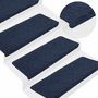 Voir la diapositive 5 : VIDAXL Tapis d'escalier auto-adhesifs 30 pcs bleu 65x24,5x3,5 cm