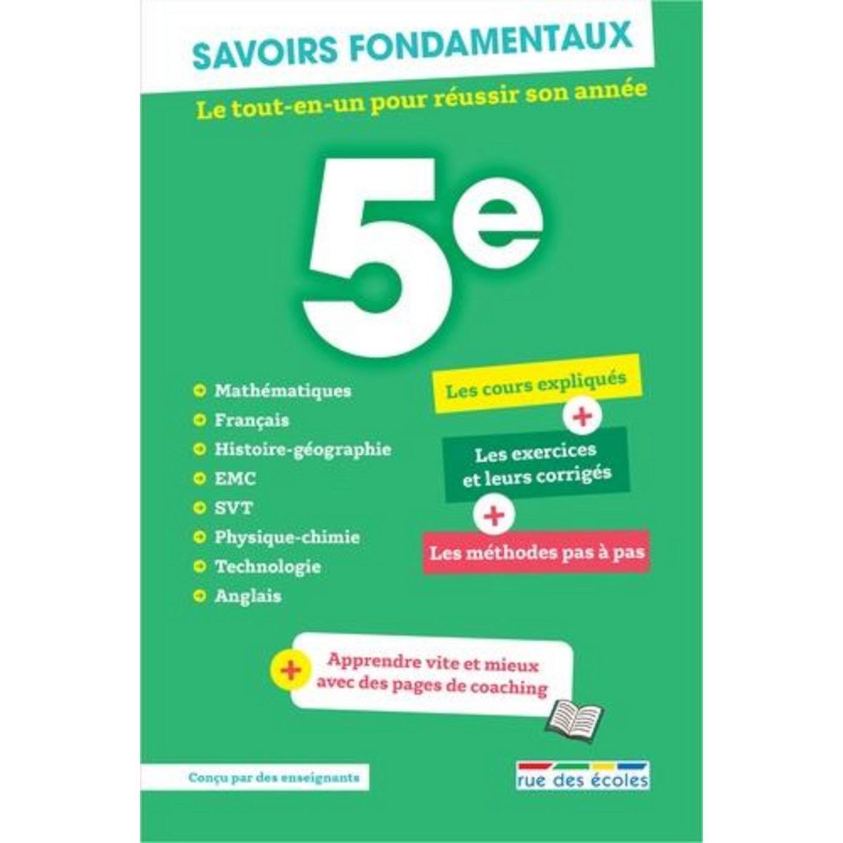 SAVOIRS FONDAMENTAUX 5E. TOUTES LES MATIERES, Cronier Aurélie
