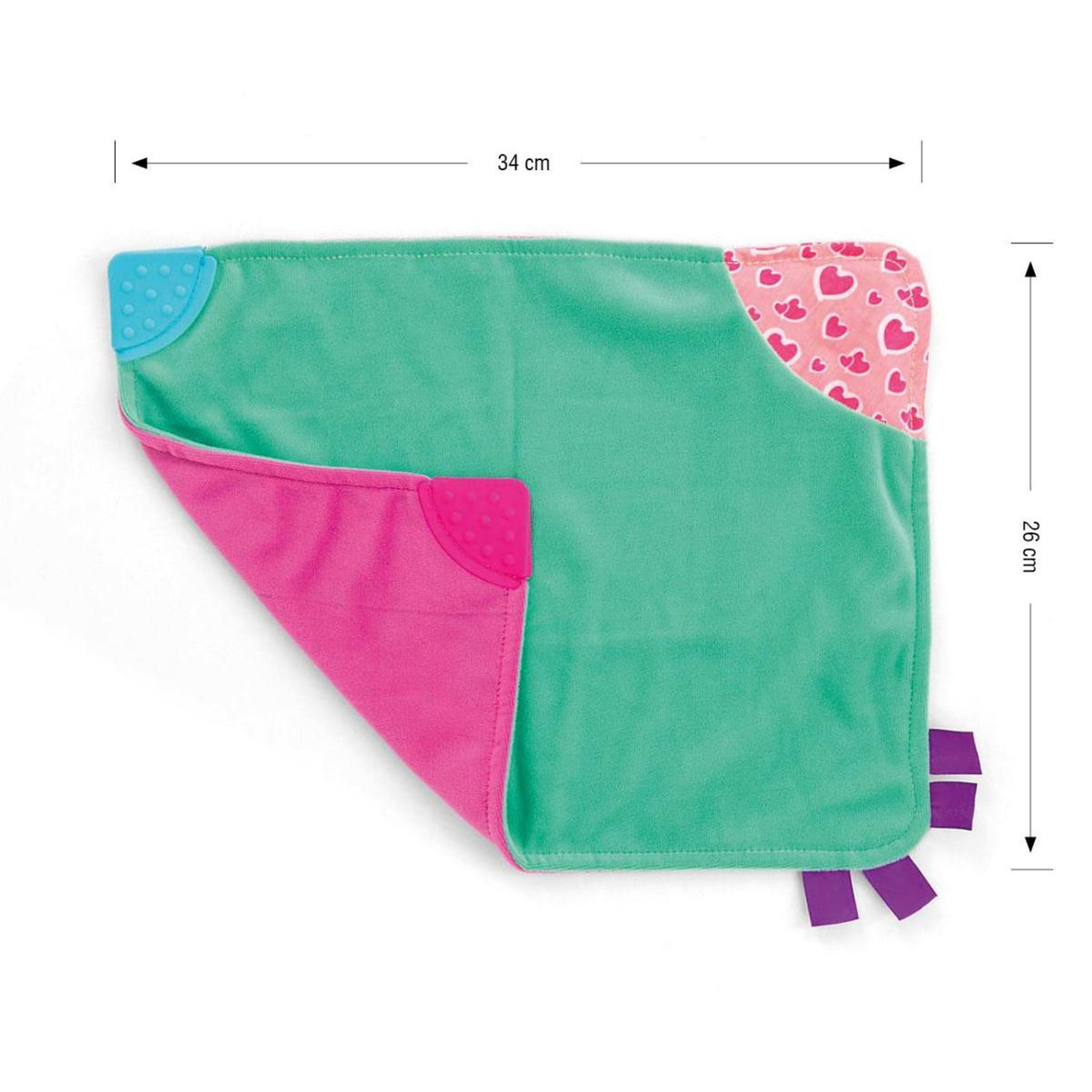 Voir la diapositive 2 : MILLY MALLY Peluche  - Blanky - ROSE