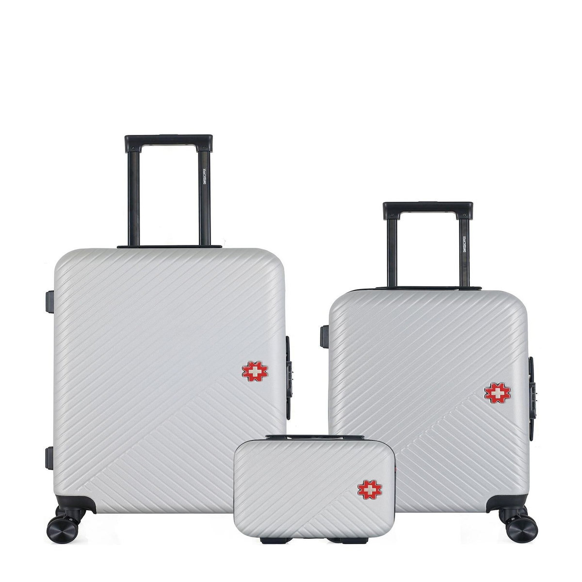 SWISS KOPPER SWISS KOPPER - LOT DE 3 - Valise Week-end, Valise Cabine et Vanity SPIEZ
