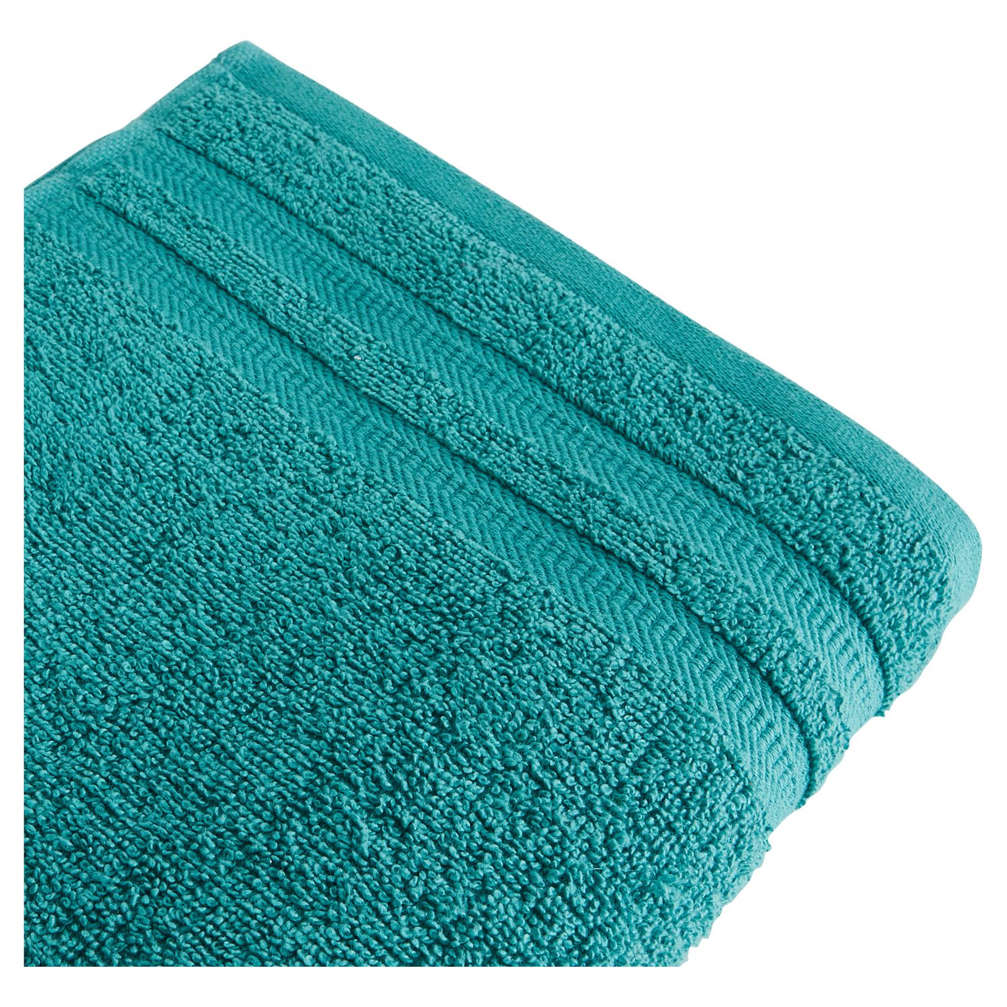 Voir la diapositive 2 : ACTUEL Maxi drap de bain uni en coton 450 g/m²