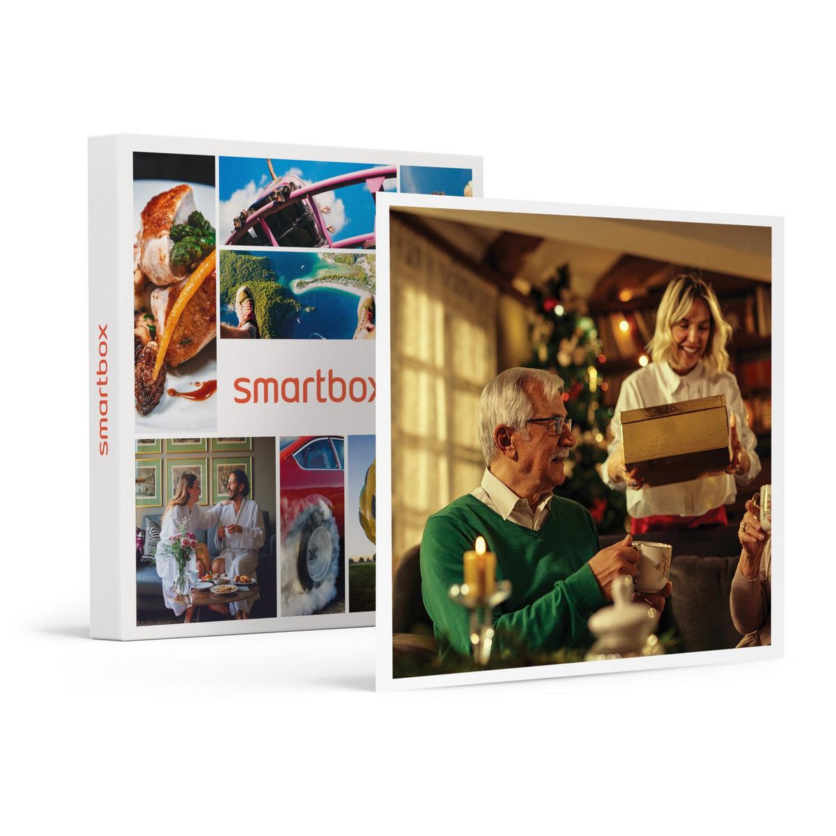 Smartbox Noël découverte : gourmandise, aventure ou spa - Coffret Cadeau Multi-thèmes