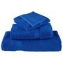 Voir la diapositive 4 : VIDAXL Serviettes de visage de qualité supérieure SOLUND 4 pcs bleu