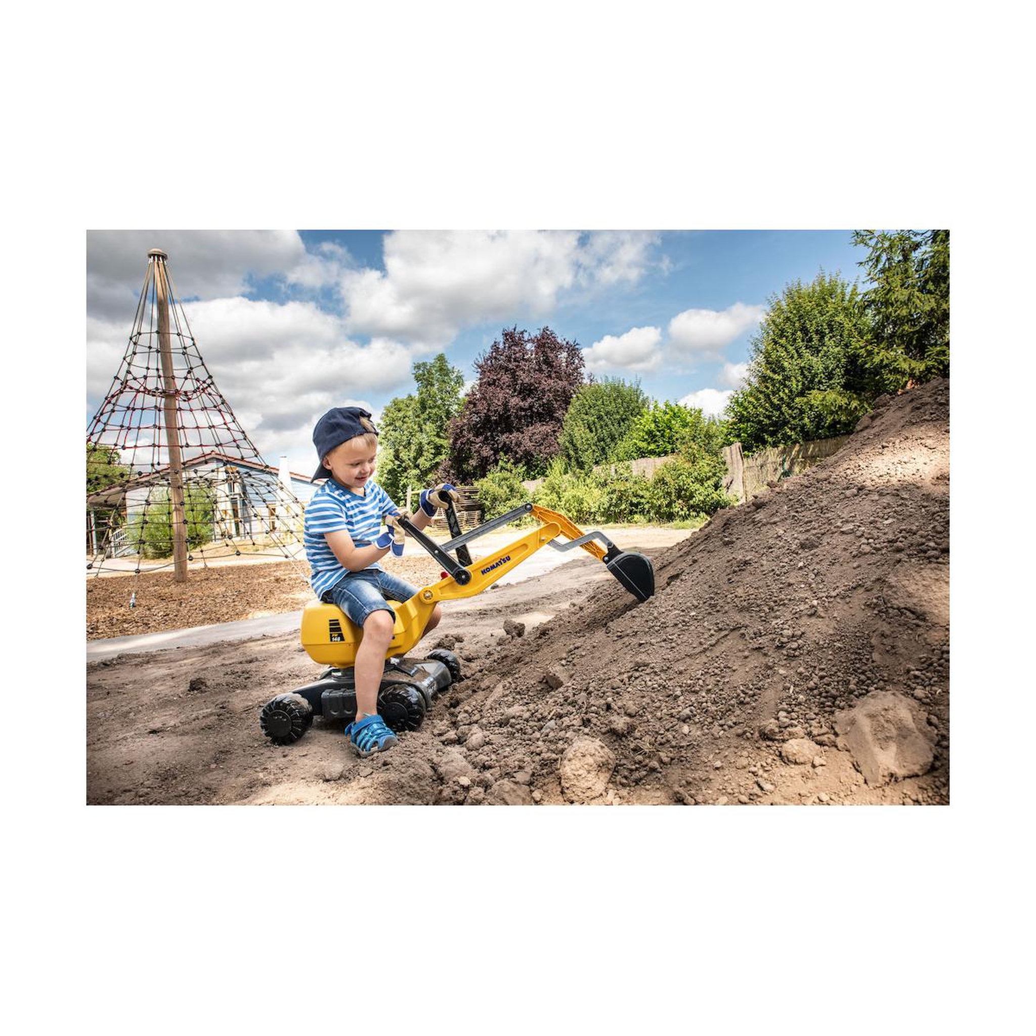 Voir la diapositive 6 : ROLLY TOYS Pelleteuse rollyDigger KOMATSU