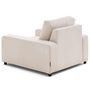 Voir la diapositive 3 : LISA DESIGN Pivoine - fauteuil en velours côtelé