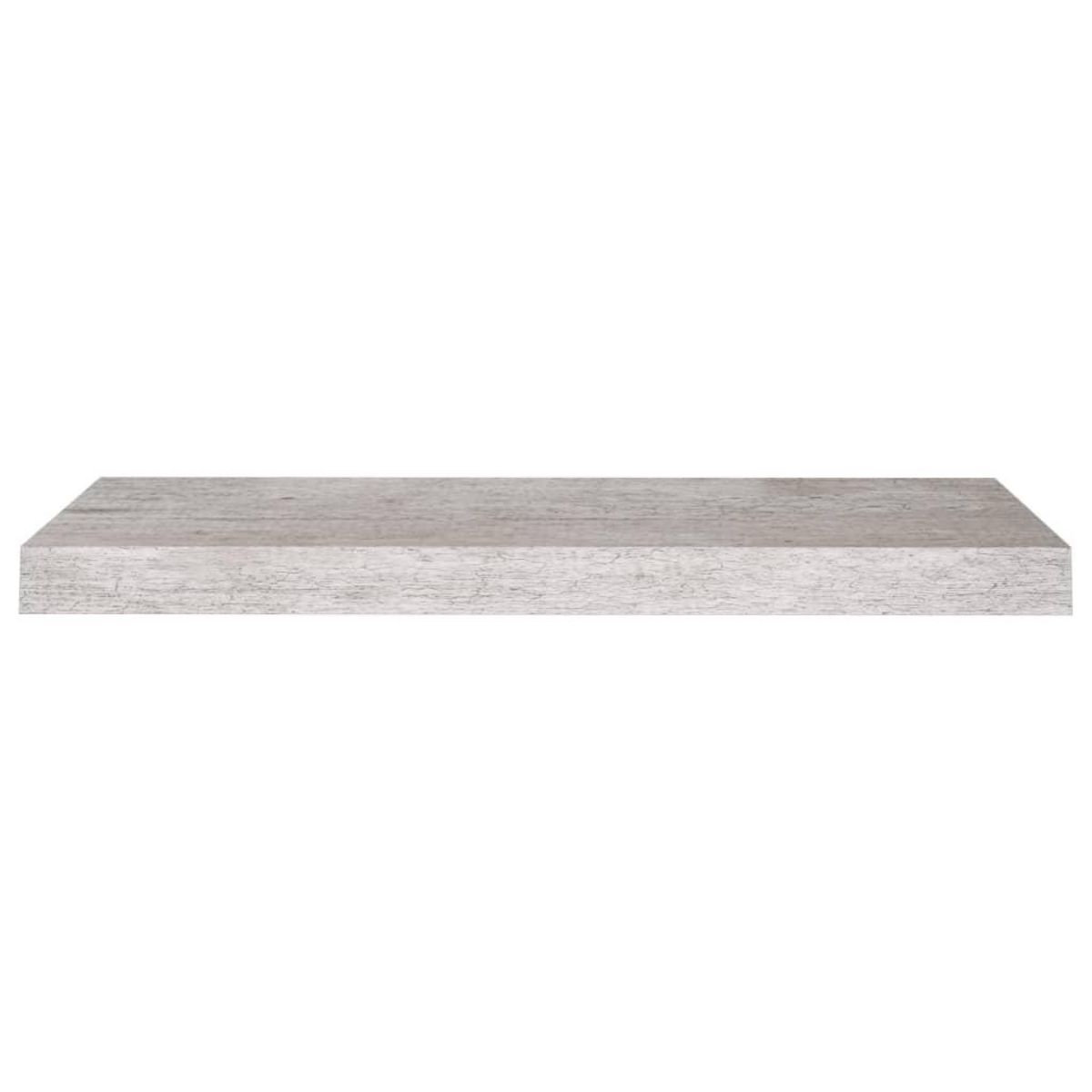 VIDAXL Etagere murale flottante gris beton 60x23,5x3,8 cm MDF