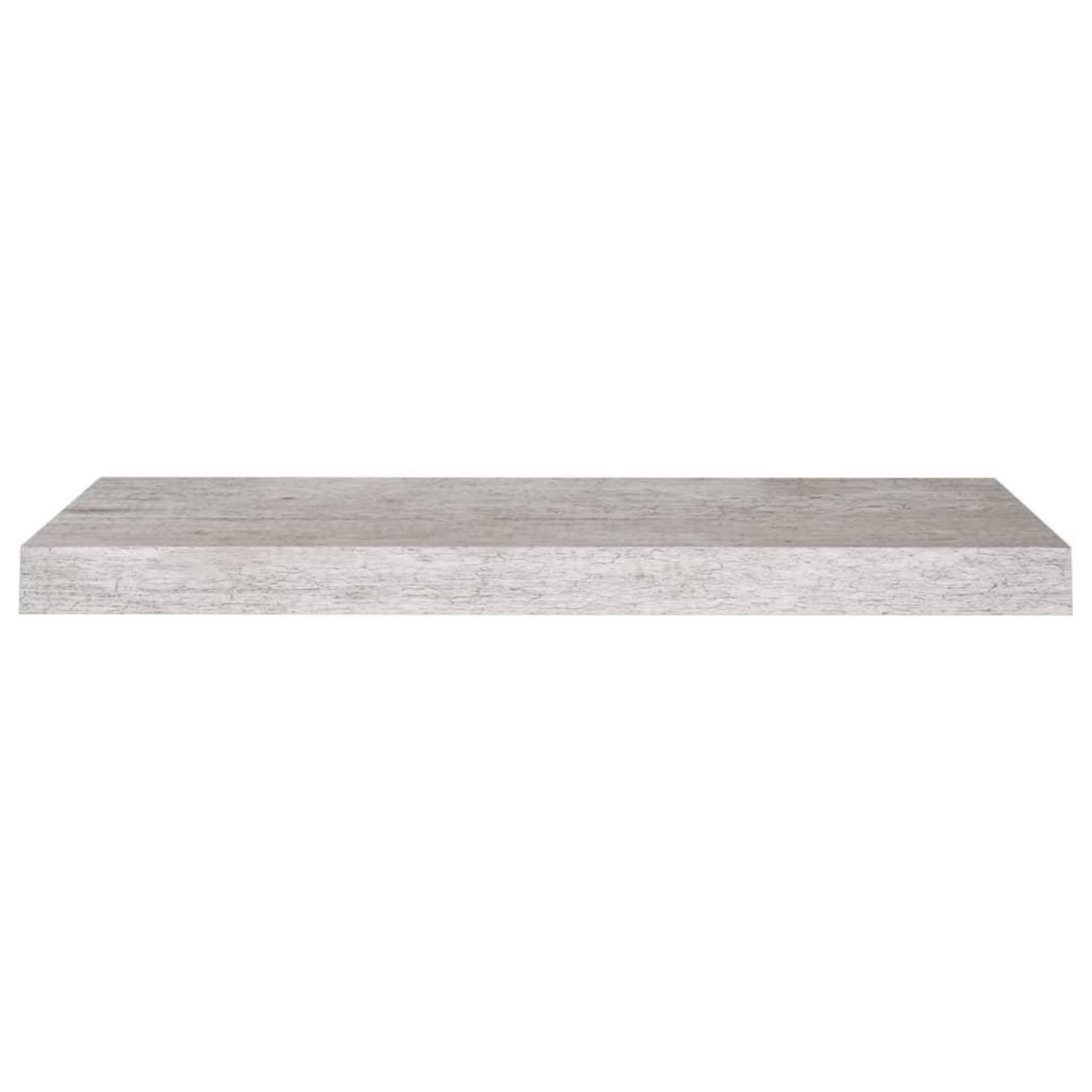 VIDAXL Etagere murale flottante gris beton 60x23,5x3,8 cm MDF