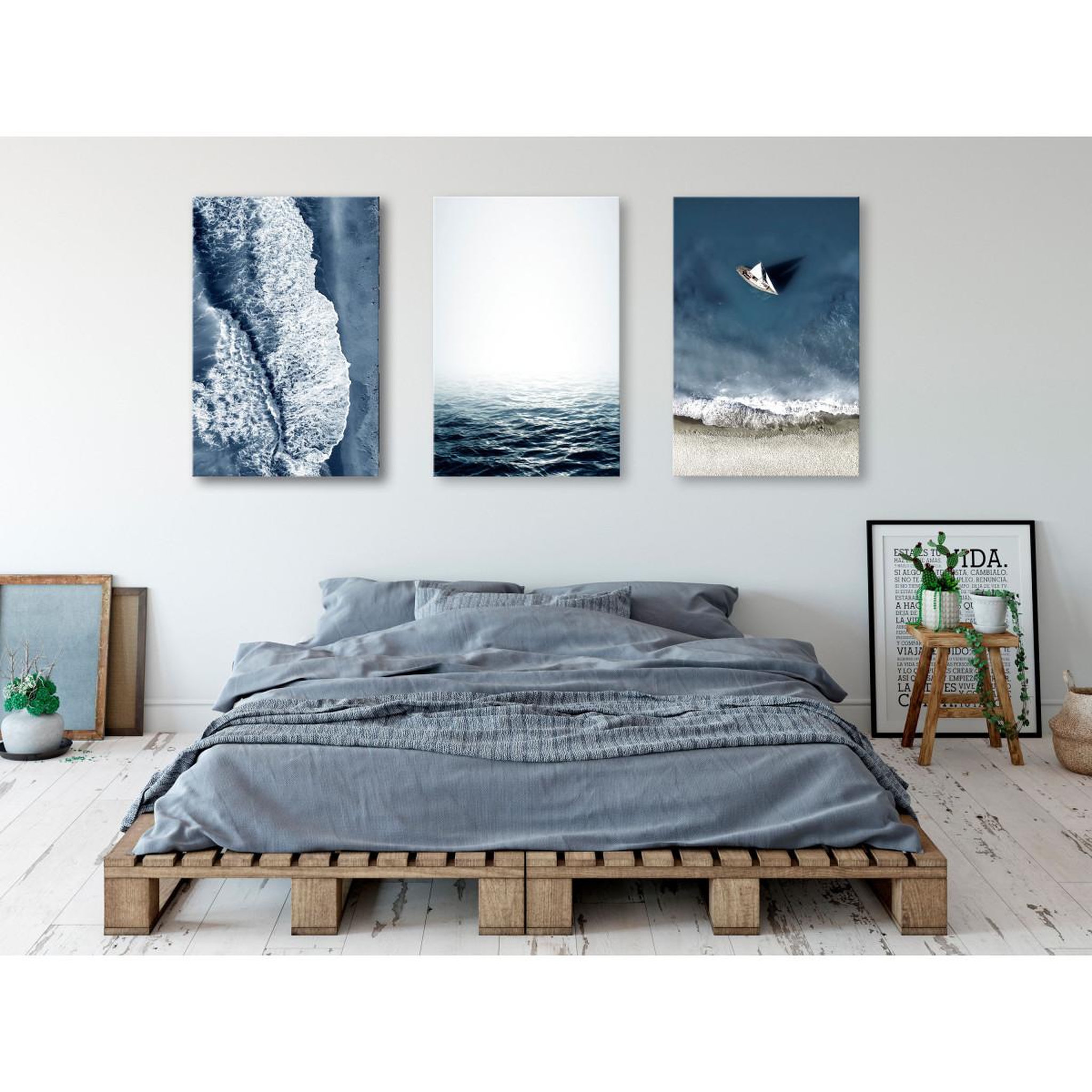 Voir la diapositive 2 : Paris Prix Tableau Imprimé  Seascape Collection