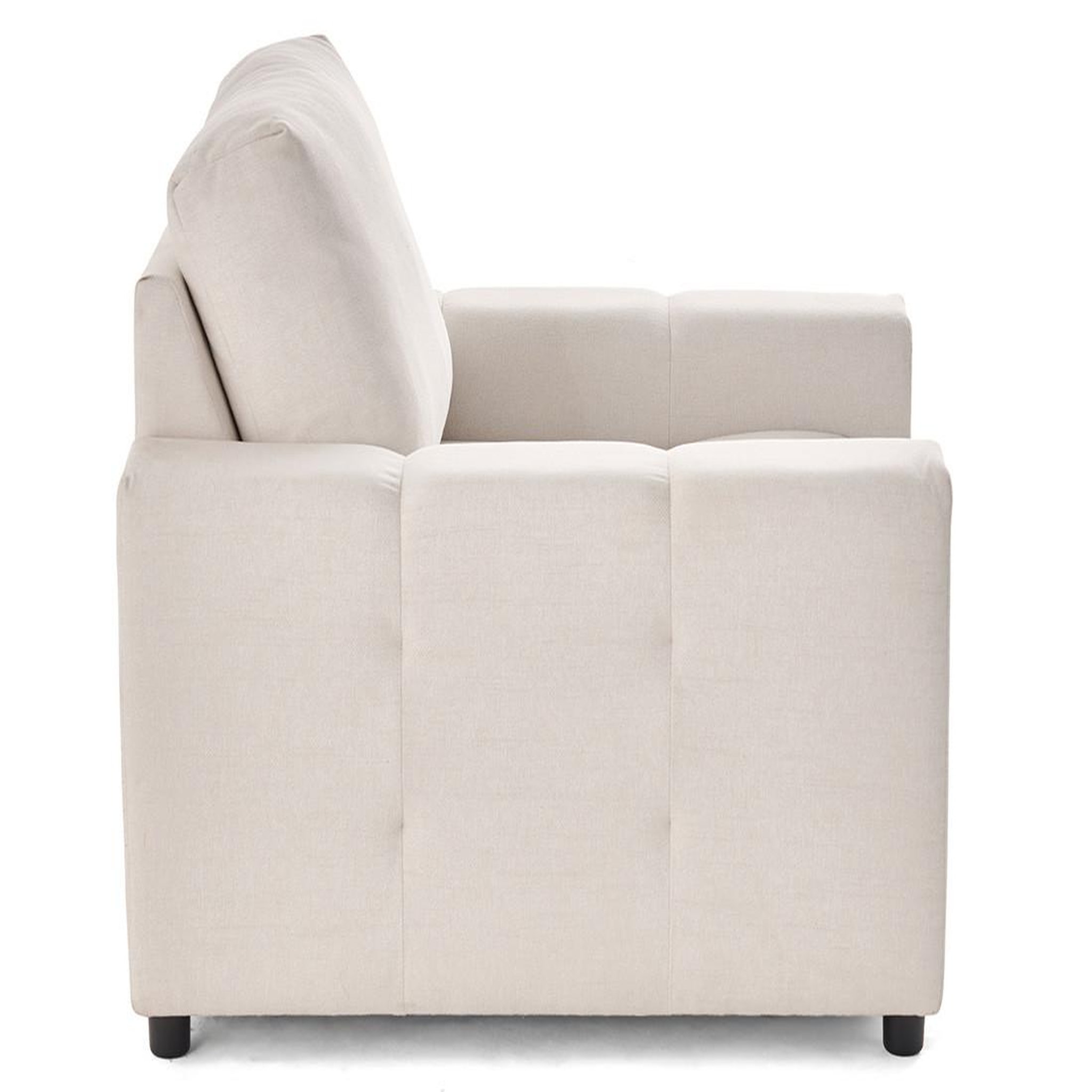 Voir la diapositive 2 : LISA DESIGN Crocus - fauteuil en tissu
