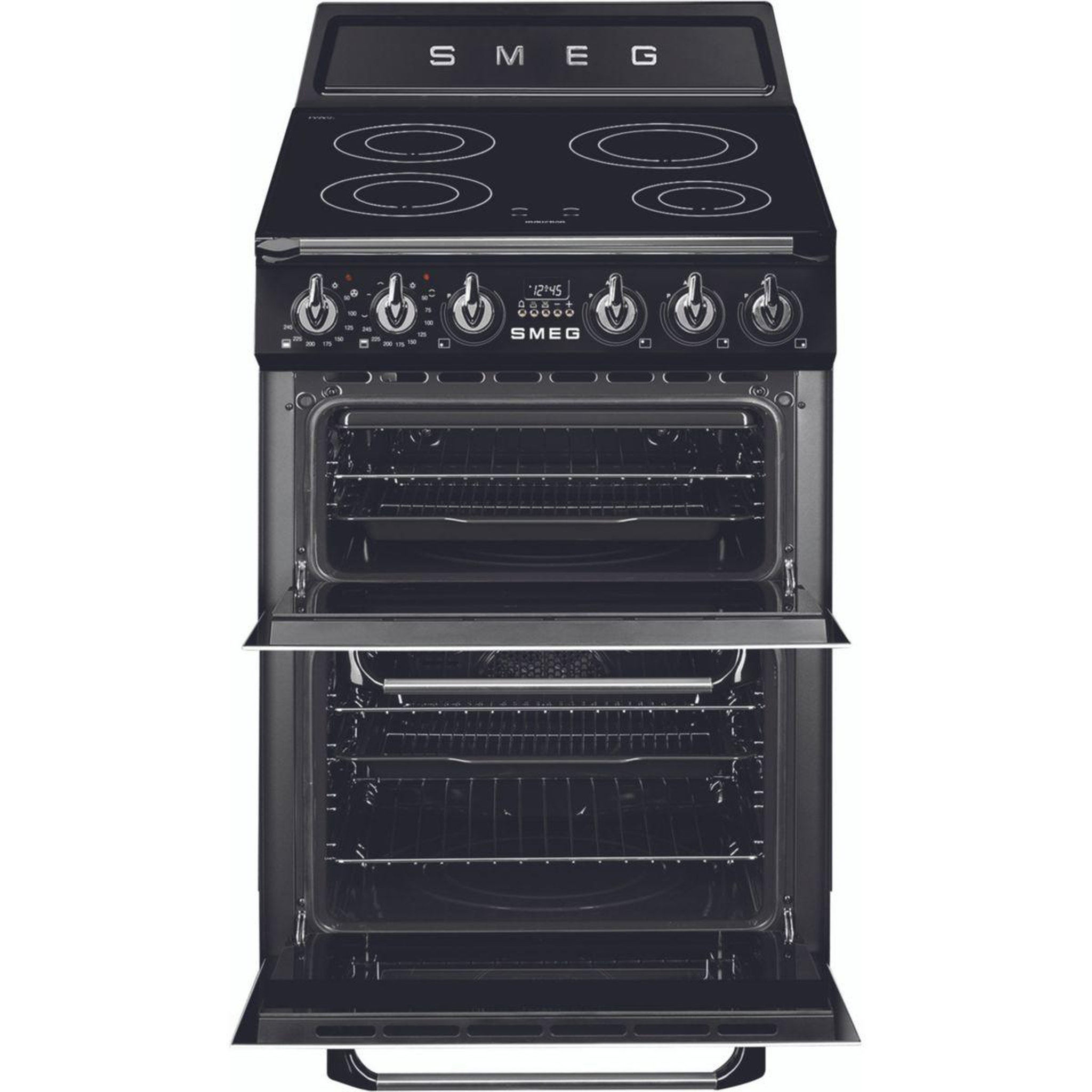 Voir la diapositive 2 : SMEG Cuisinière induction TR62IBL2