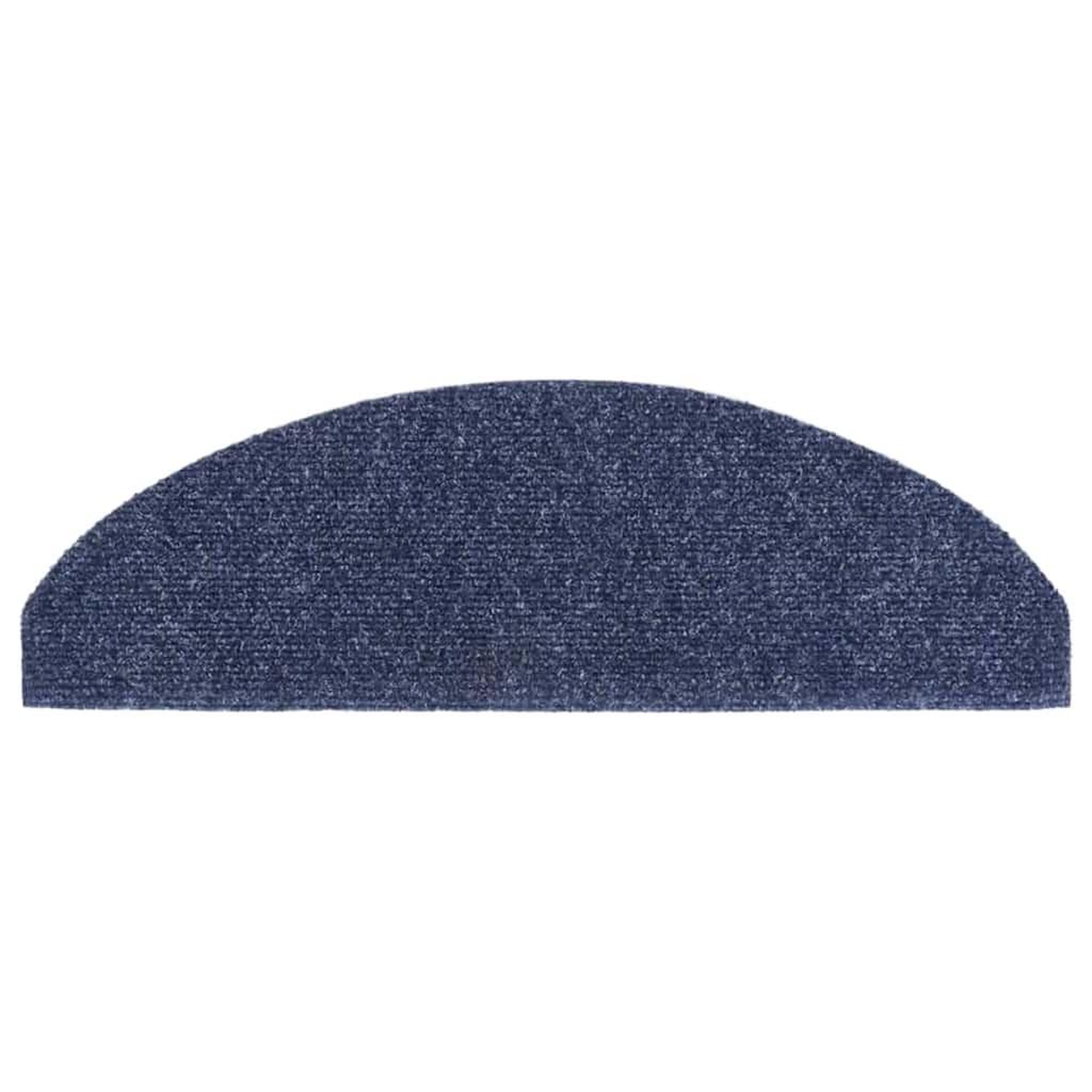 Voir la diapositive 4 : VIDAXL Tapis d'escalier autocollant 30 pcs bleu 65x21x4 cm