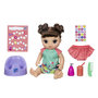 Voir la diapositive 1 : HASBRO Baby Alive - Poupée aux cheveux bruns va au pot
