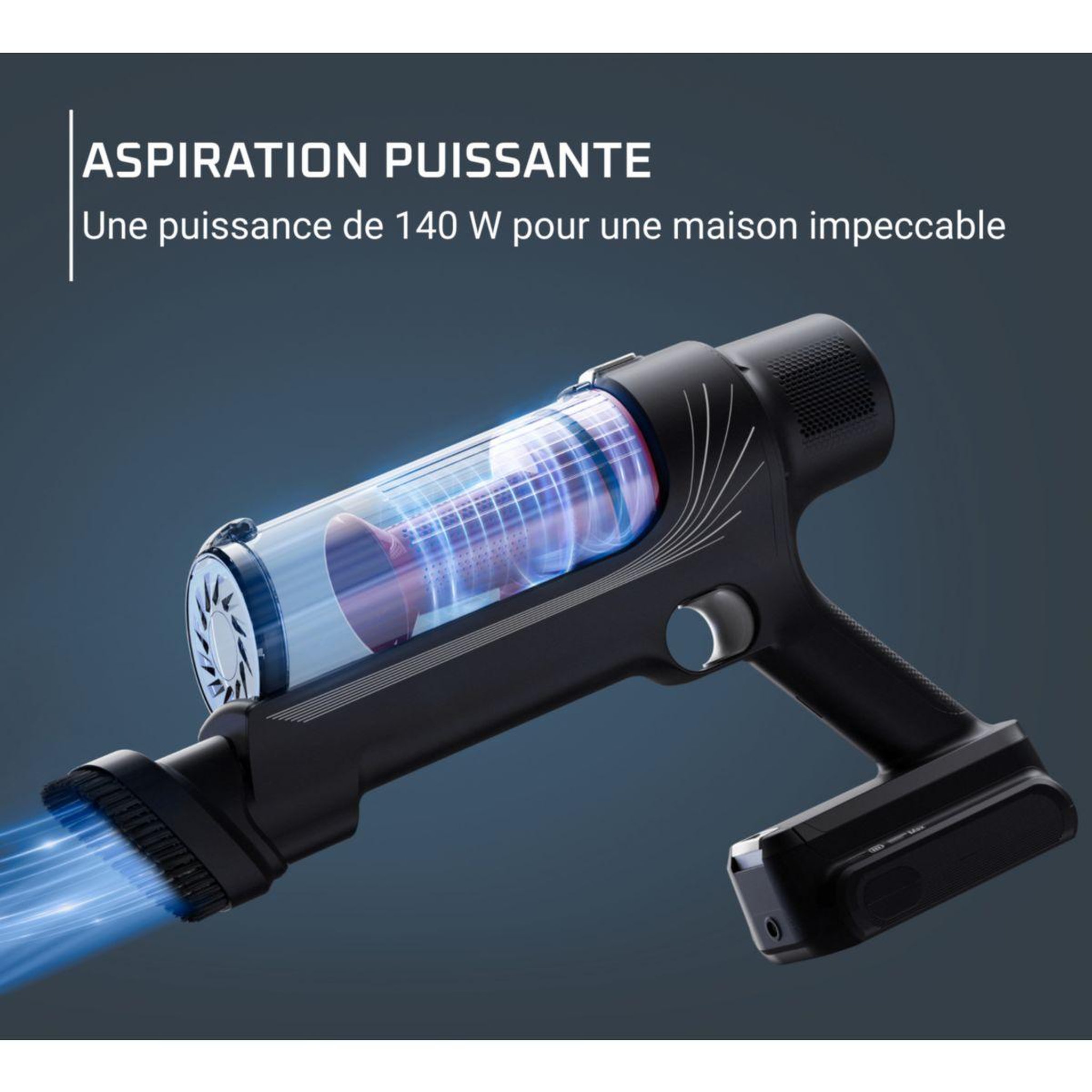 Voir la diapositive 3 : ROWENTA Aspirateur balai X Pert Flex 7.60 RH6A83WO