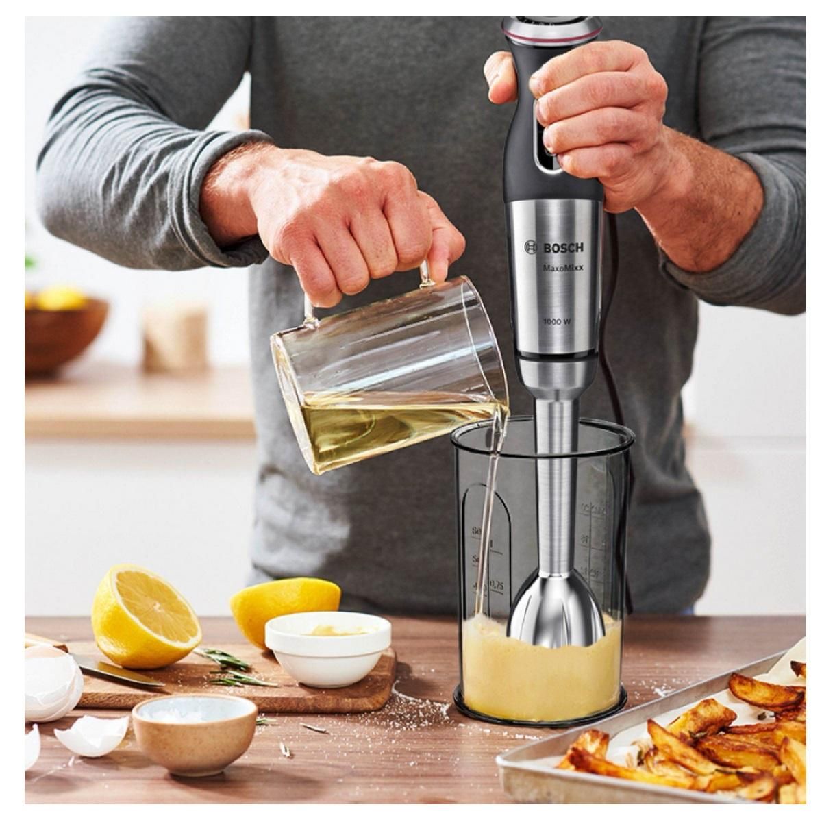 BOSCH Mixeur plongeant 1000w inox - MS8CM61V1