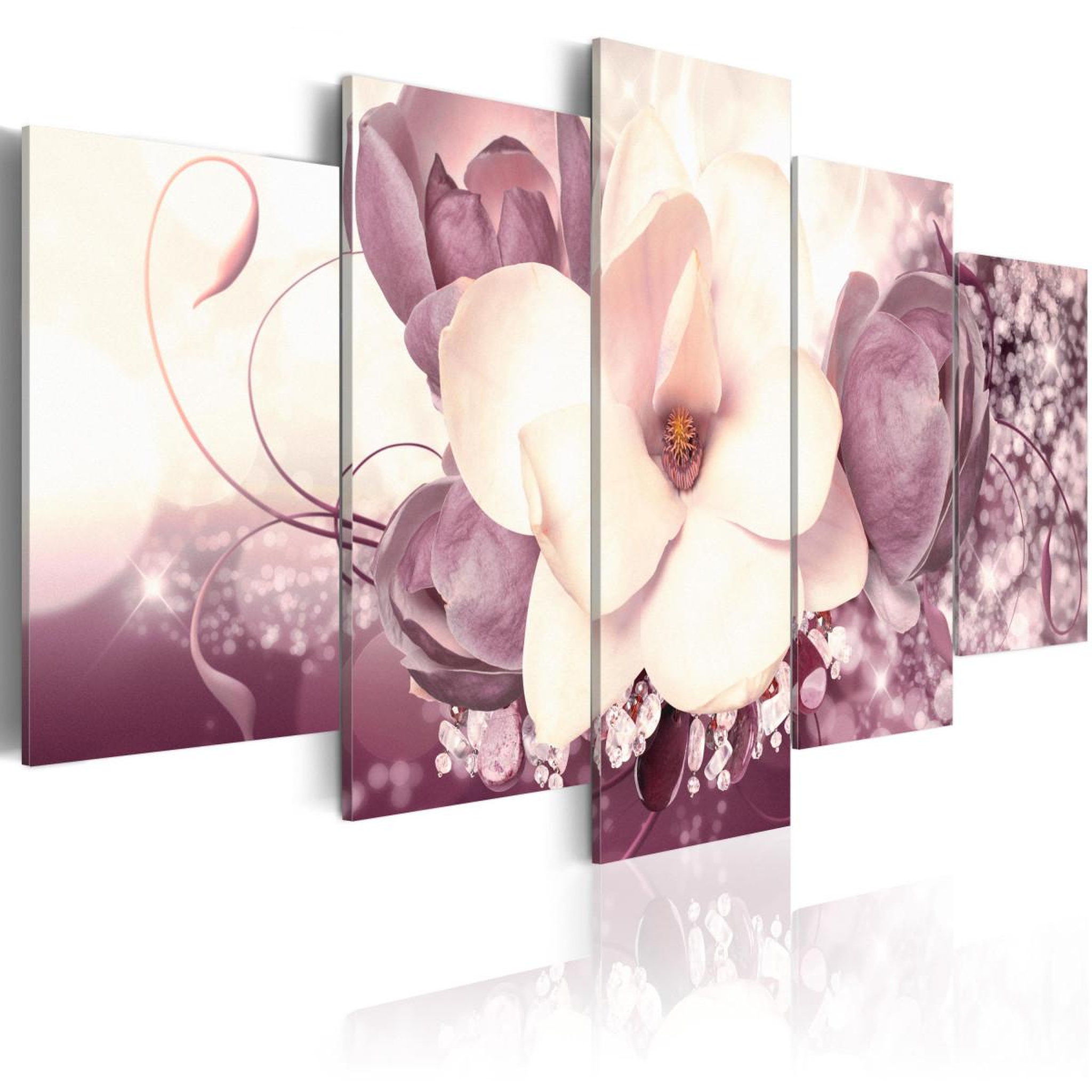 Paris Prix Tableau imprimé  burgundy princess. Coloris disponibles : Multicolore