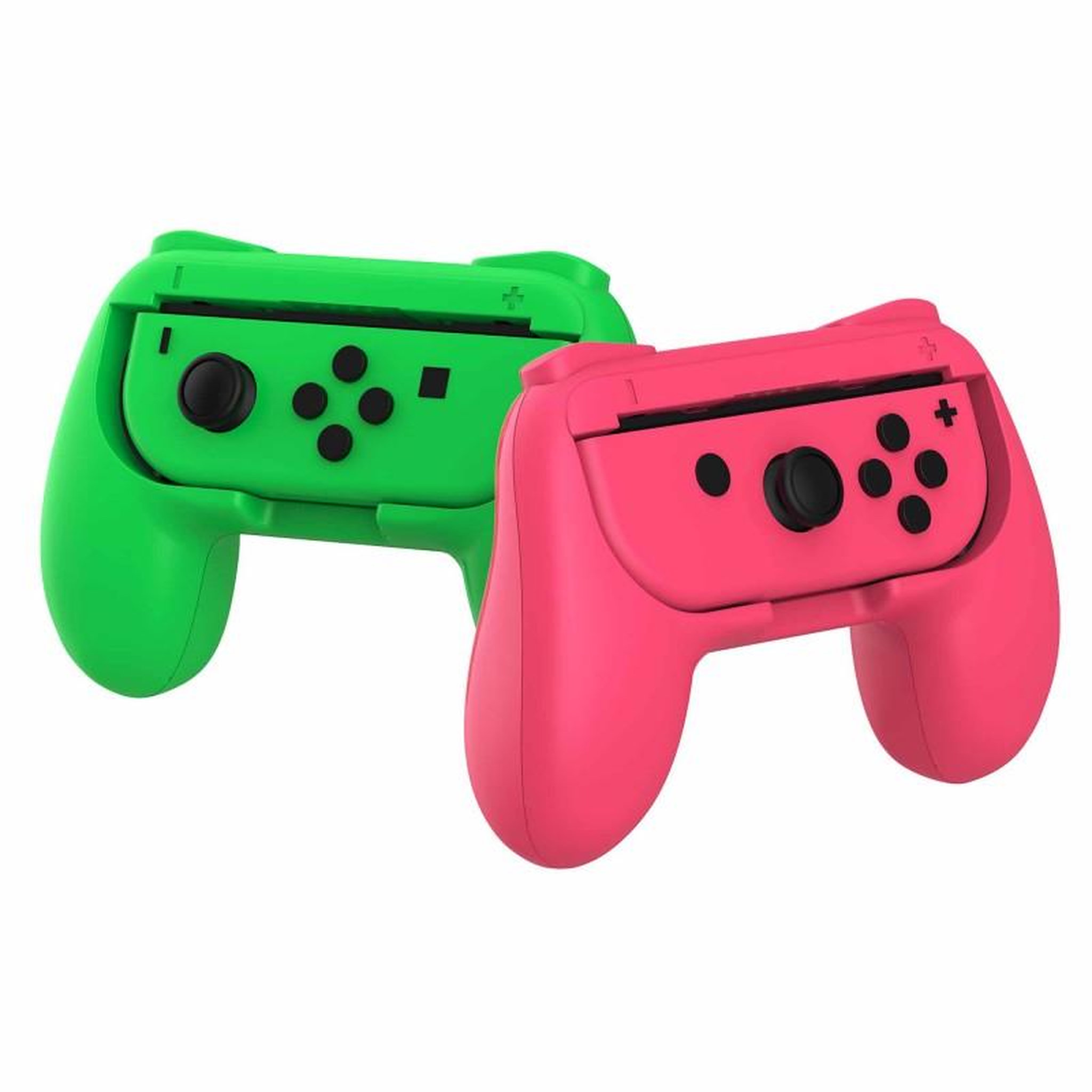 Subsonic 2 grips manette pour Joy Cons rose et Vert