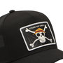 Voir la diapositive 3 : CAPSLAB Casquette trucker premium effet bambou One Piece Black Flag