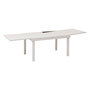 Voir la diapositive 4 : HESPERIDE Table de jardin extensible Piazza en aluminium - 10 Places