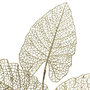 Voir la diapositive 2 : ATMOSPHERA Branche de 5 Feuilles Déco  Grand Hôtel  84cm Or
