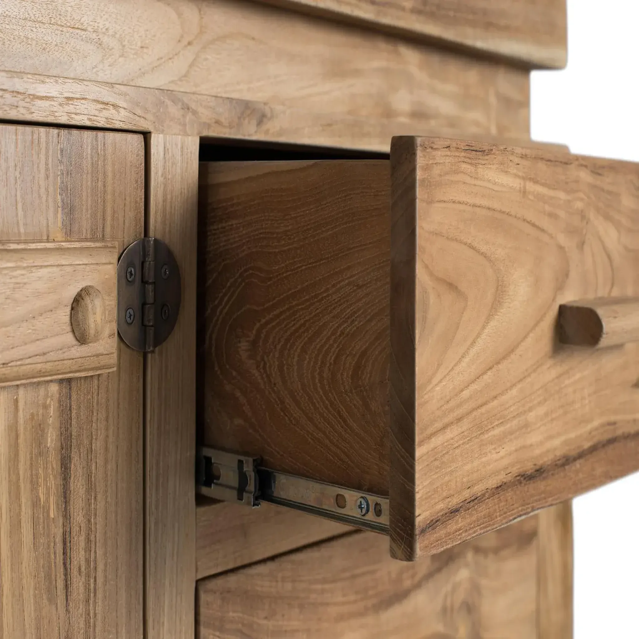 Voir la diapositive 2 : GINER Y COLOMER SL Buffet en bois de teck style oriental rustique
