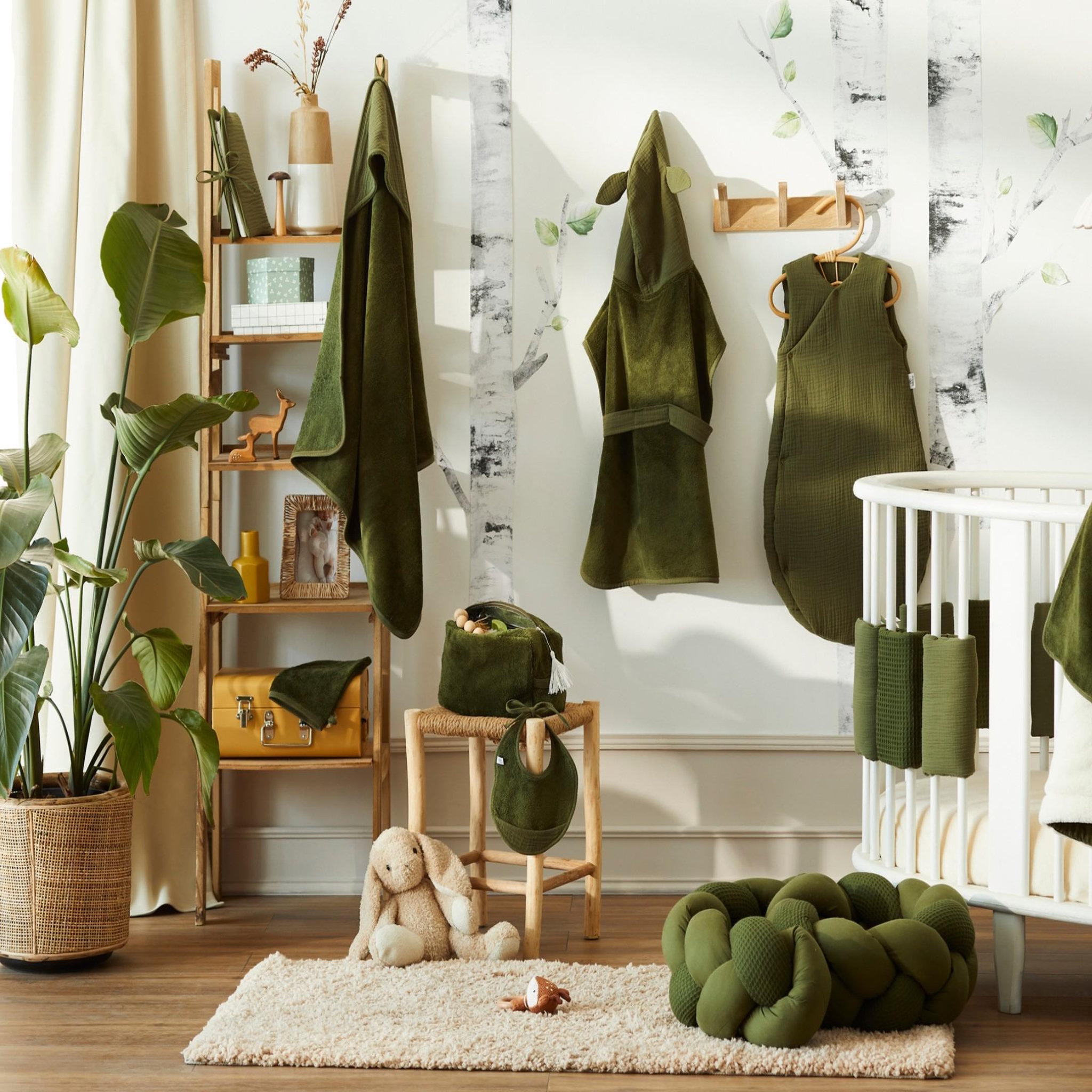 Voir la diapositive 2 : BB&CO Housse pour matelas à langer bébé 100 % coton Mix and Match