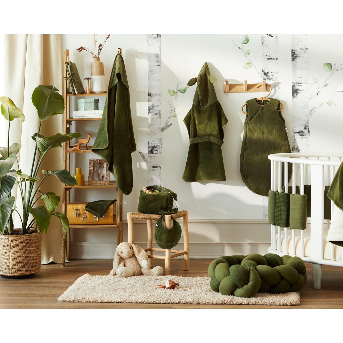 BB&CO Housse pour matelas à langer bébé 100 % coton Mix and Match